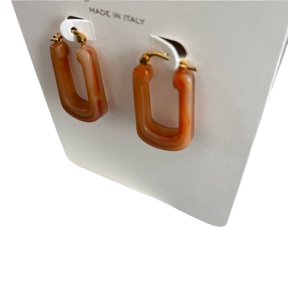 J. Crew Hoop Earrings made in Italy - Picture 3 of 7